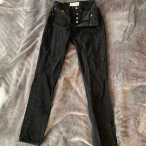Reformation Black Skinny Jeans